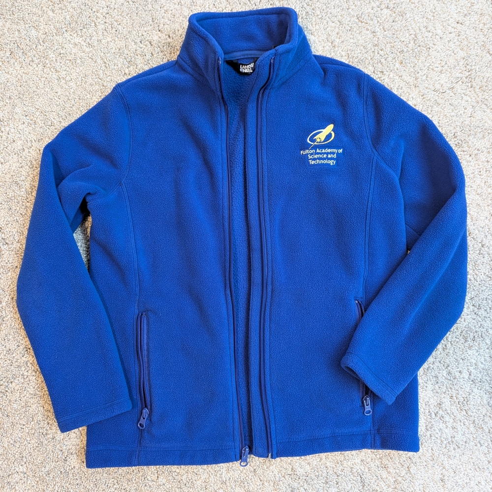 FAST Fulton Academy Of Science And Technology  Fleece Sweatshirts Size 10-12